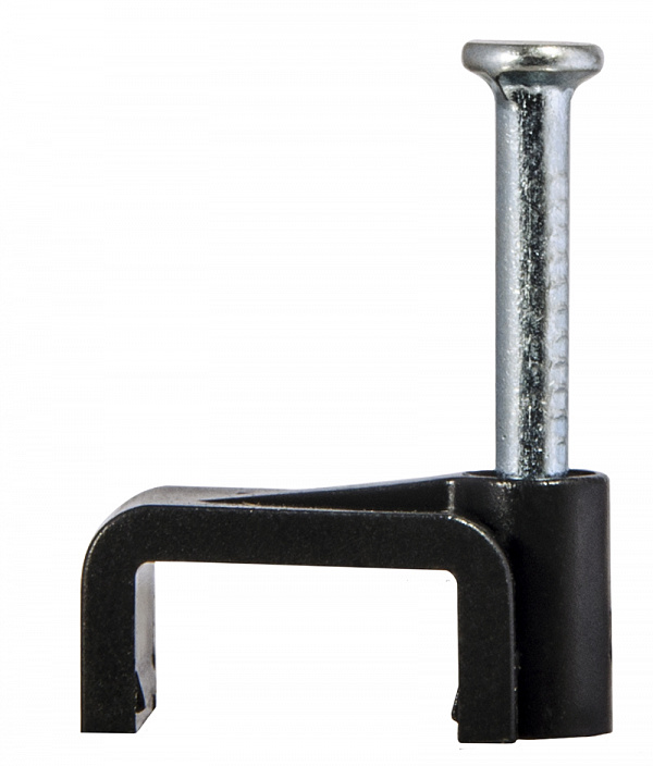 Скоба плоска Аско-Укрем CHF-6 чорний