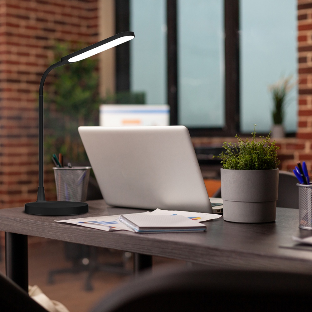 Настольная лампа аккумуляторная Eurolamp 10 Вт черный LED-TLB-10W(black)