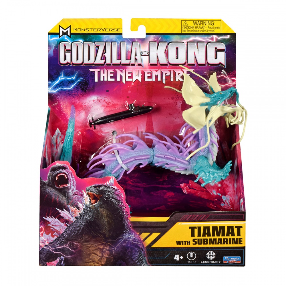 Фигурка Godzilla vs. Kong Тиамат с подводной лодкой 35214