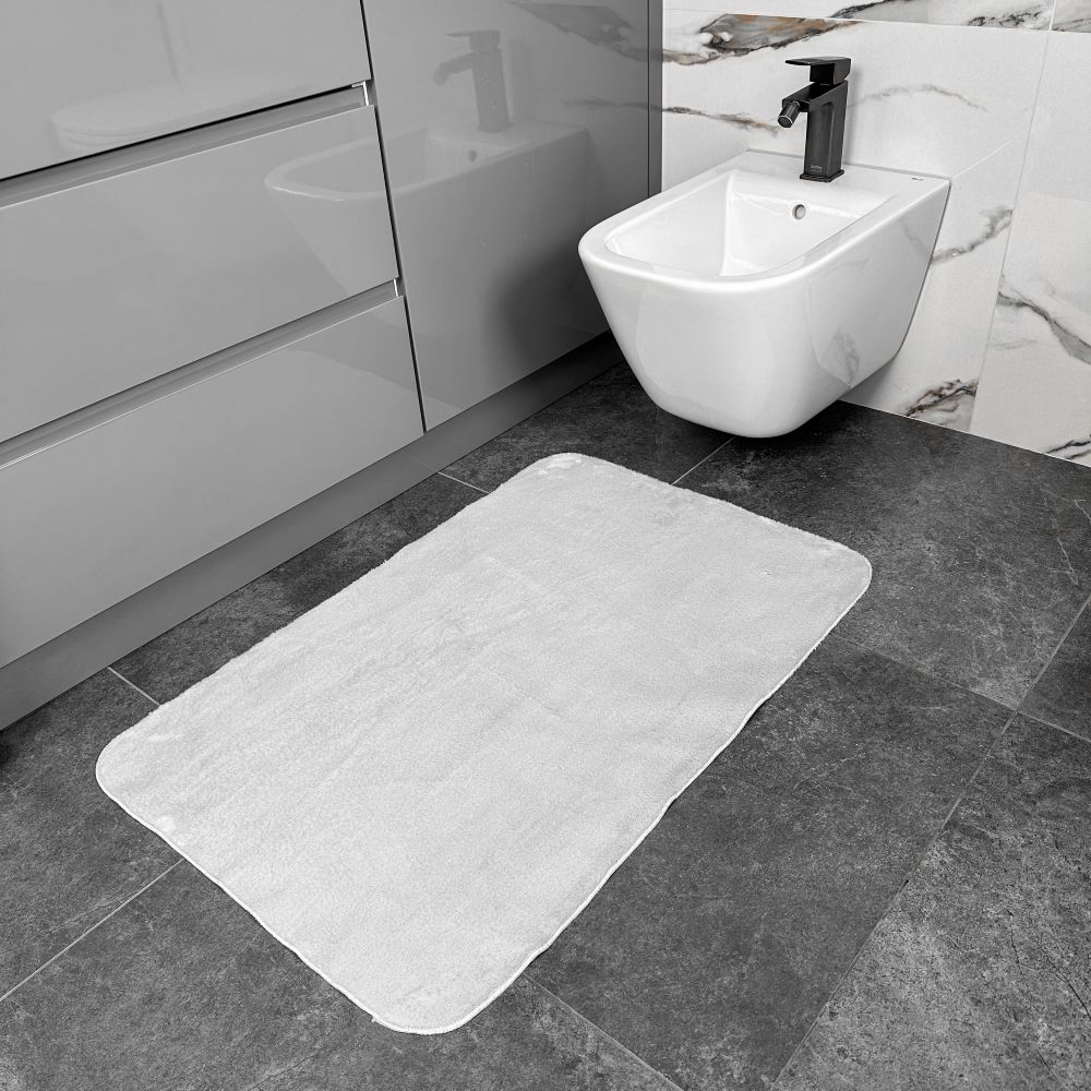 Килимок Dariana Moonbeam 60x90 см світло-сірий