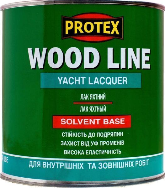 Лак яхтный Yacht Lacquer Protex глянец 2,1 л