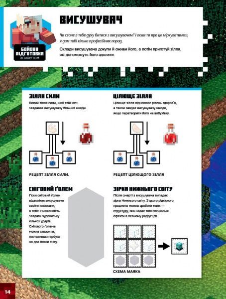 Книга Стефані Мілтон «Minecraft Стікер-бук Нижній світ і Край» 978-617-768-832-6