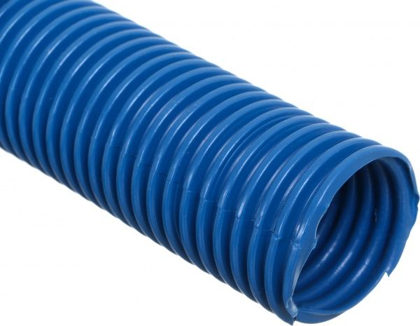 Гофра для ізоляції Lion МПТ и Рех труб, d-36 мм синя