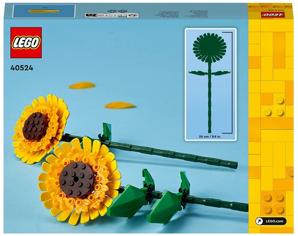 Конструктор LEGO Botanical Подсолнухи 40524