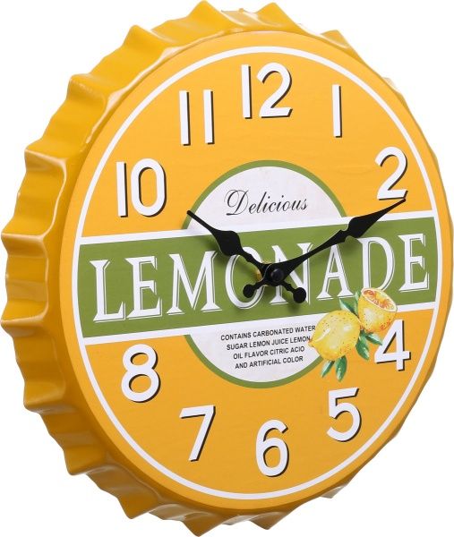 Часы настенные крышка Lemonade 30х30х4,5 см