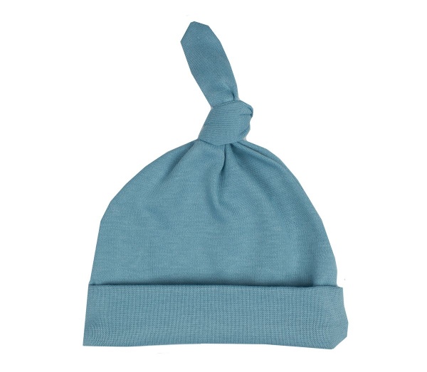 Шапочка дитяча для хлопчика Bambinelli Звірятка (3-6 міс.) бірюзовий 
