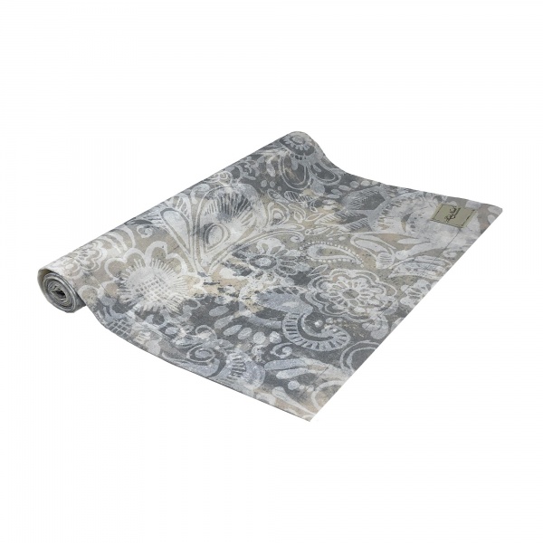 Дорожка на стол PARIS Вензель графит 40x140 см La Nuit 