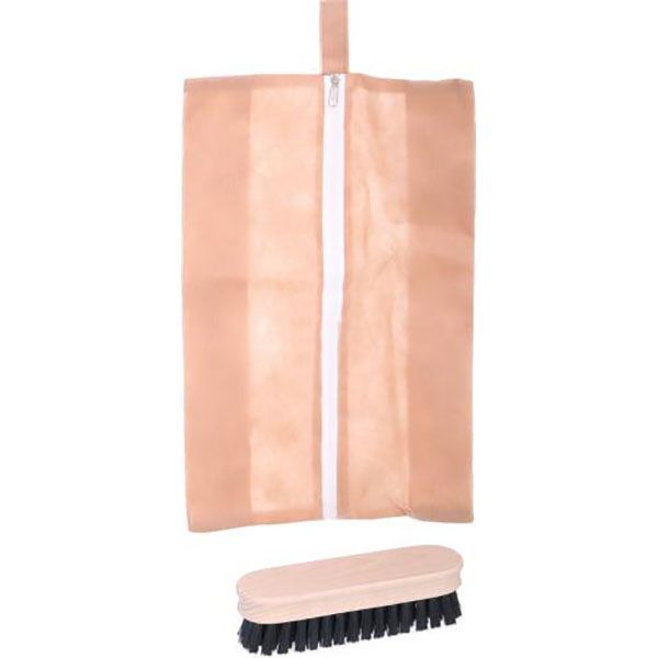 Набор Тарлев чехол для обуви и щетка для чистки обуви 4x16x4.2 см