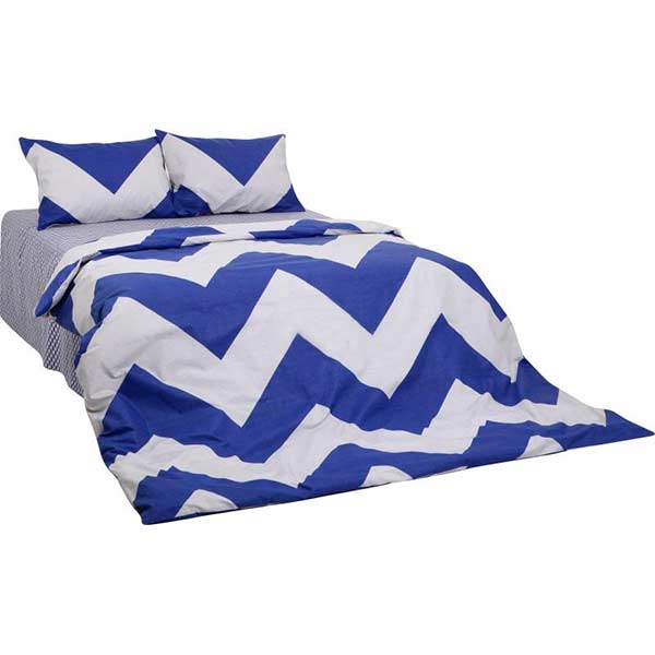 Комплект постельного белья двуспальный Underprice Зигзаг
