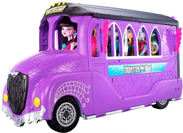 Игровой набор Monster High Крутой школьный автобус FCV63