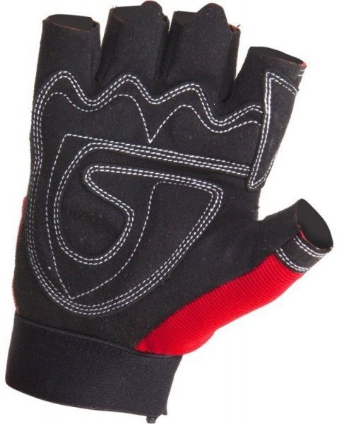 Перчатки Lahti Pro красные с покрытием микрофибра XL (10) L280610K