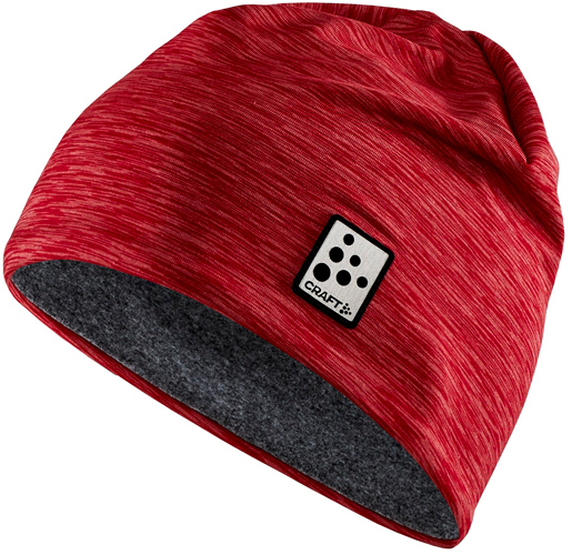 Шапка Craft MICROFLEECE HAT 1911719-414200 OS красный