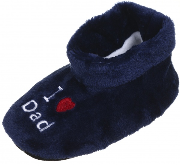 Капці дитячі Maxwin KIDS I love Dad р.23 синій 