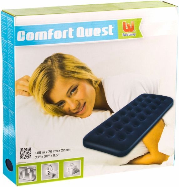 Матрас Bestway 185х76 см blue синий