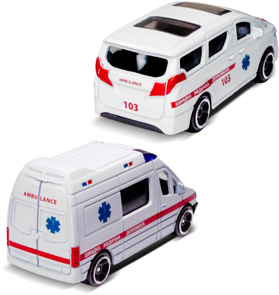 Міні-модель TechnoDrive 1:64 Міська служба в асортименті 250421CG