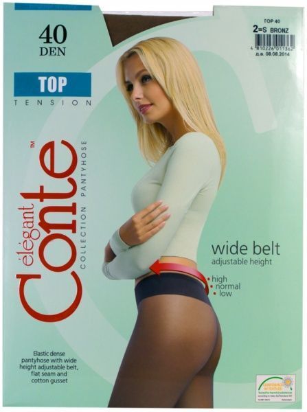 Колготки Conte TOP 40 den bronz р. 2 бронзовый 
