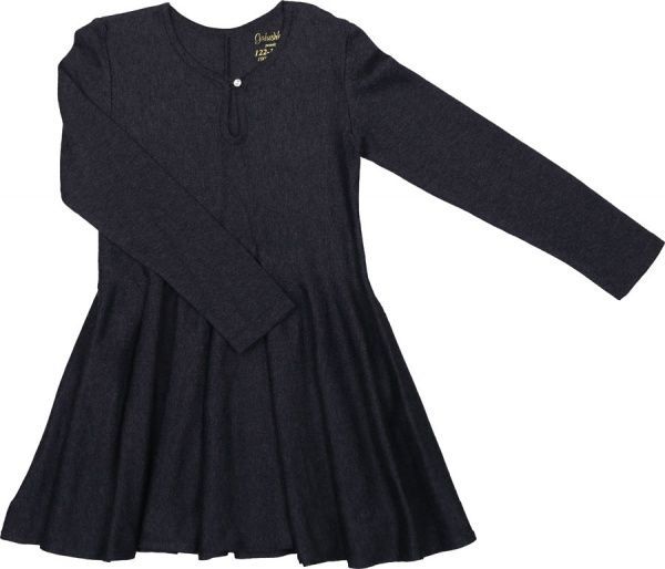 Платье Галушко для девочки р.134 серый 4150 