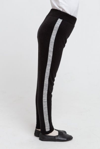 Лосины детские ART KNIT с лампасами р.134-140 черный 
