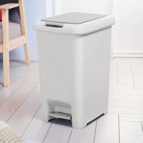 Ведро MVM BIN-01 серый 30 л серый BIN-01 30L Grey