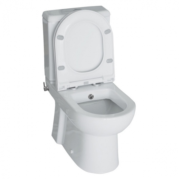 Унитаз-компакт VOLLE Virgo 13-23-303 с функцией биде с сиденьем slim soft-close