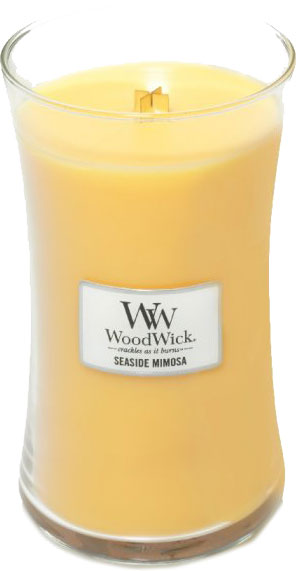 Свеча ароматическая Woodwick Large Seaside Mimosa 609г 