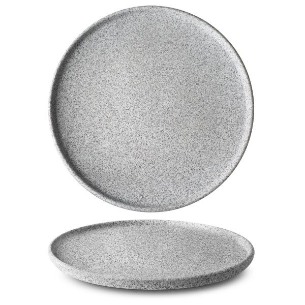Тарелка десертная 20 см светло-серая матовая G1Q2120 Granit G.Benedikt