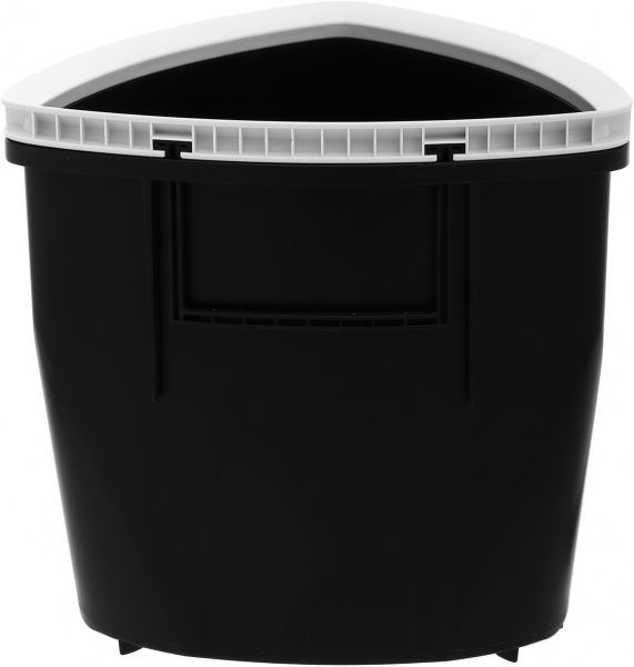 Вазон пластиковый Lechuza Delta 30 треугольный 8 белый (15500) 