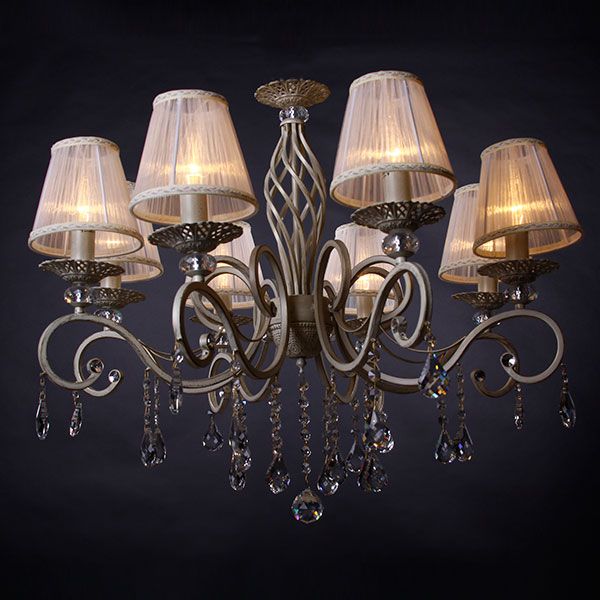 Люстра Altalusse INL-6121P-08 крем/белый