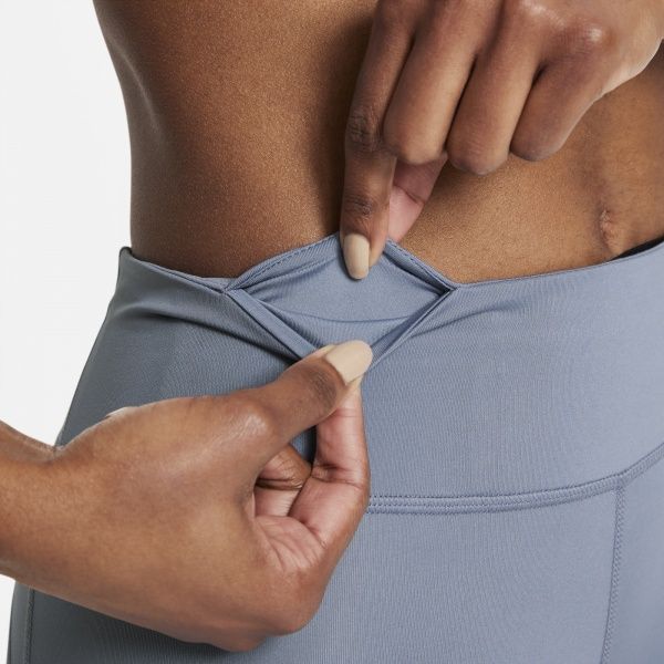 Лосины Nike W NK FASTER TGHT 7_8 CZ9232-493 р.XS серый