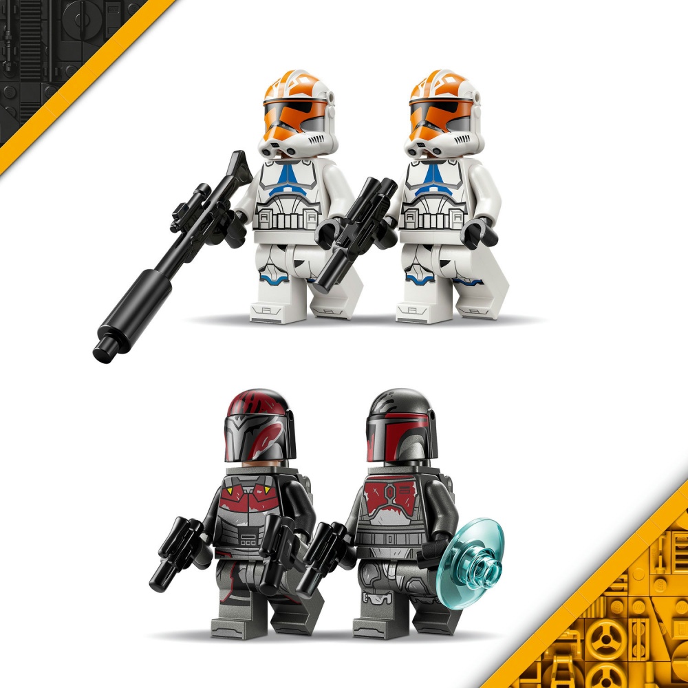 Конструктор LEGO Star Wars Боевой комплект «Осада Мандалора» 75449