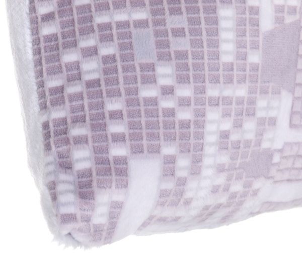 Подушка декоративная Brooklin 45x45 см фиолетовый с белым La Nuit 