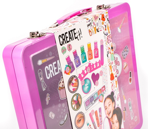 Набор детской декоративной косметики CREATE IT! Глиттер в кейсе