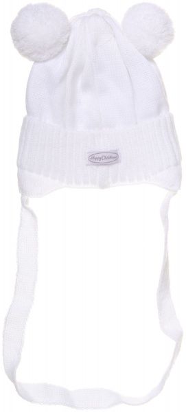Шапочка детская для мальчика Luna Kids р.36 белый 2111 