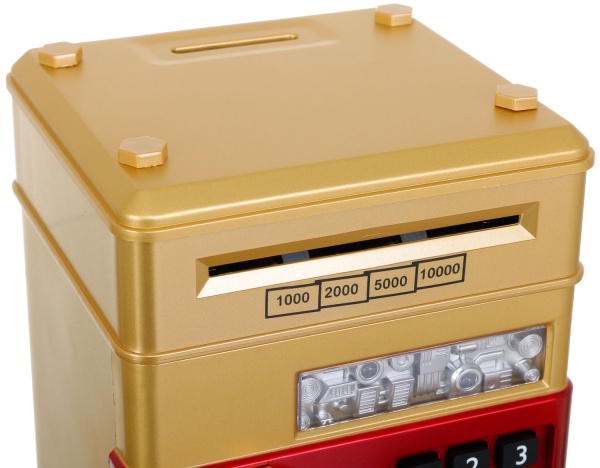 Сейф-скарбничка електронний дитячий золотий OTE0648258/golden