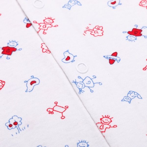 Комбинезон для девочки Фламинго ассортимент р.86 белый 