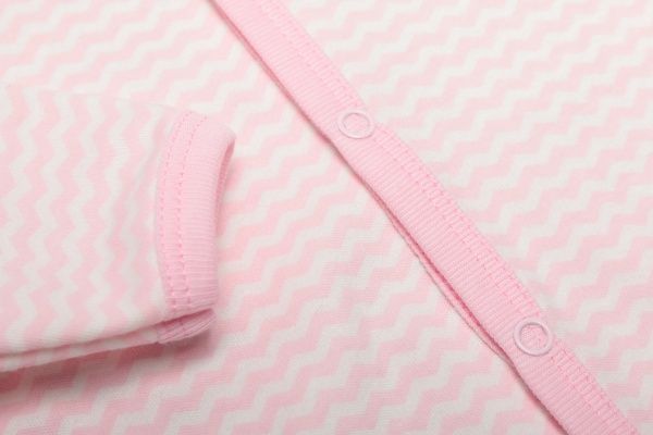 Комбинезон детский для девочки Маленькие люди зигзаги 9001-110 р.86 розовый 