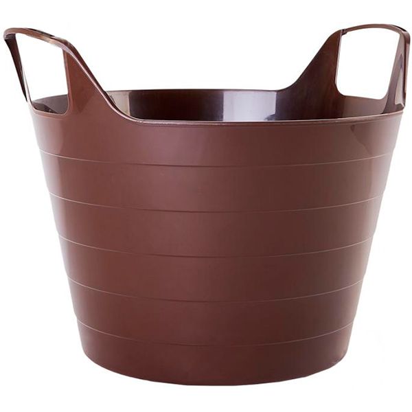 Корзина для белья Алеана Уно 29 л 500х433х377 мм темно-коричневый 