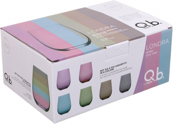 Набор стаканов для воды 475 мл 6 шт. Eurogold 