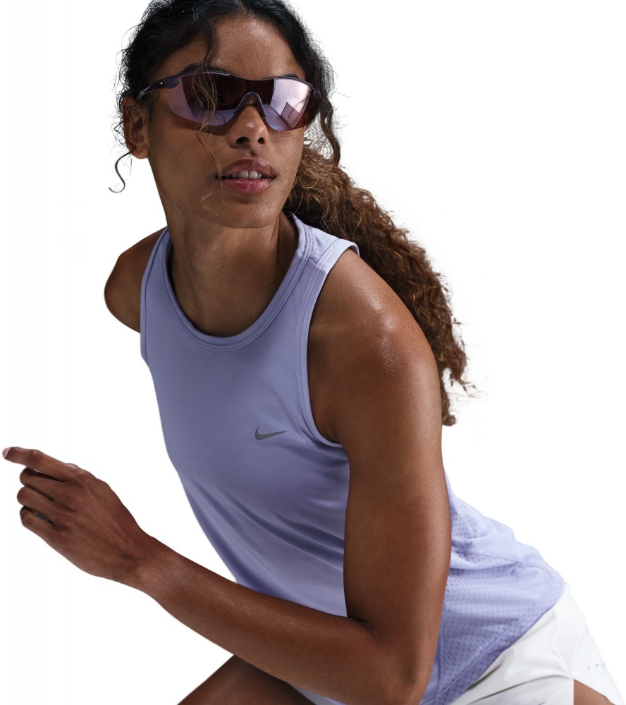 Майка Nike W NK TEMPO NVLT DF TANK HV8910-533 р.L фиолетовый