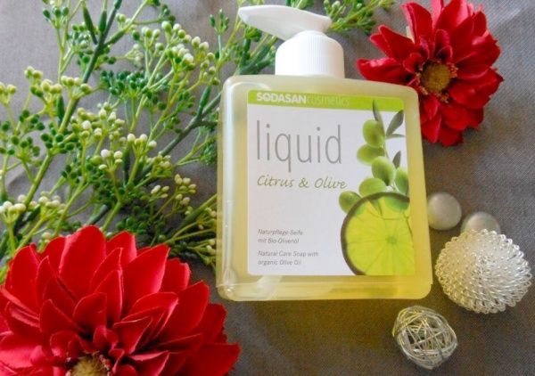 Мыло органическое Sodasan Цитрус и Оливы 300 мл