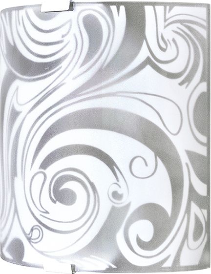 Светильник настенно-потолочный Геотон НББ 01-60-886 21322 1x60 Вт E27 белый с рисунком 