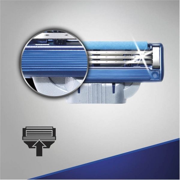 Сменный картридж Gillette Mach 3 Turbo 8 шт.