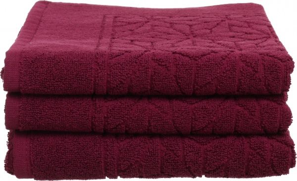 Килимок для ніг Roxy 50x70 см бордовий La Nuit 