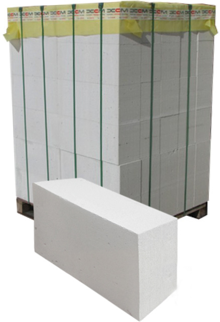 Газобетонный блок ХСМ 600x200x300 мм Hetten