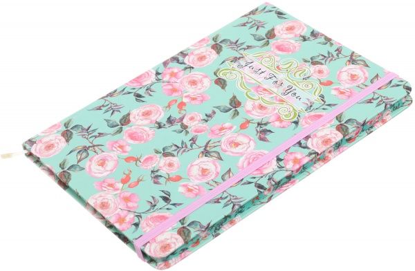 Книга для нотаток Just for you (rose roses) А5 80 аркушів
