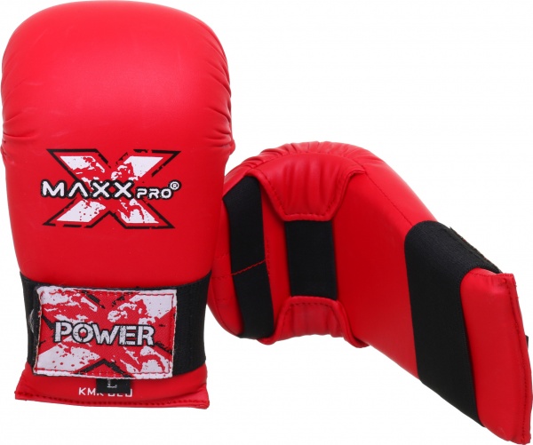 Рукавички для карате MaxxPro KMR-620 Loz червоний