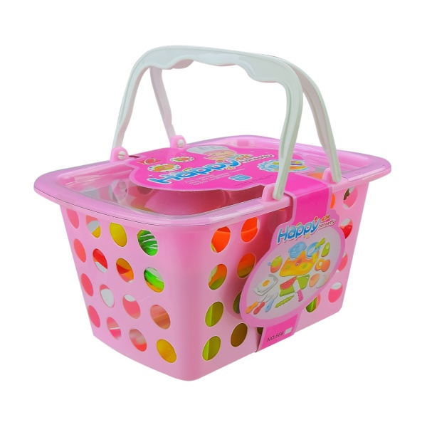 Ігровий набір посуду в кошику (16 предметів) 666-41