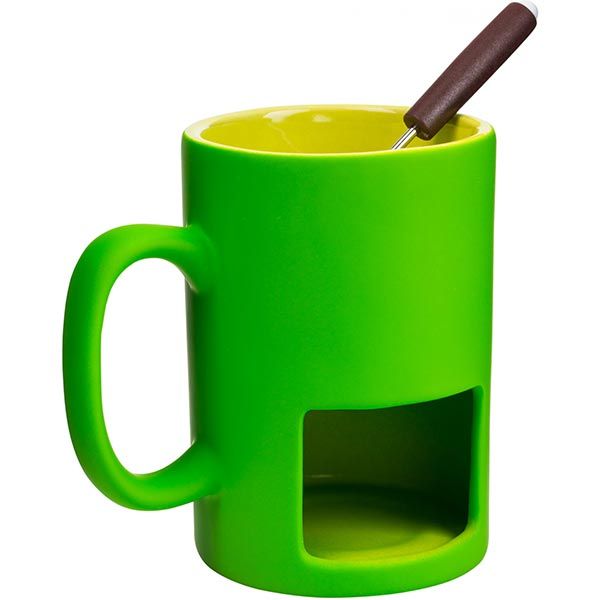 Набор для фондю Soft Touch зеленый