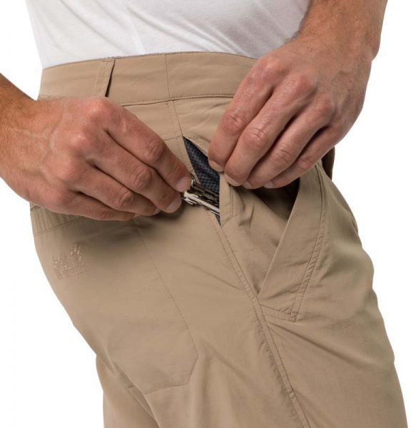 Брюки Jack Wolfskin DESERT VALLEY PANTS MEN 1504871_5605 р. 58 коричневый