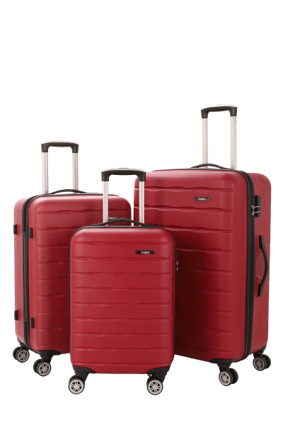 Чемодан 70 л красный MCS V344 на 4 колесах M 24